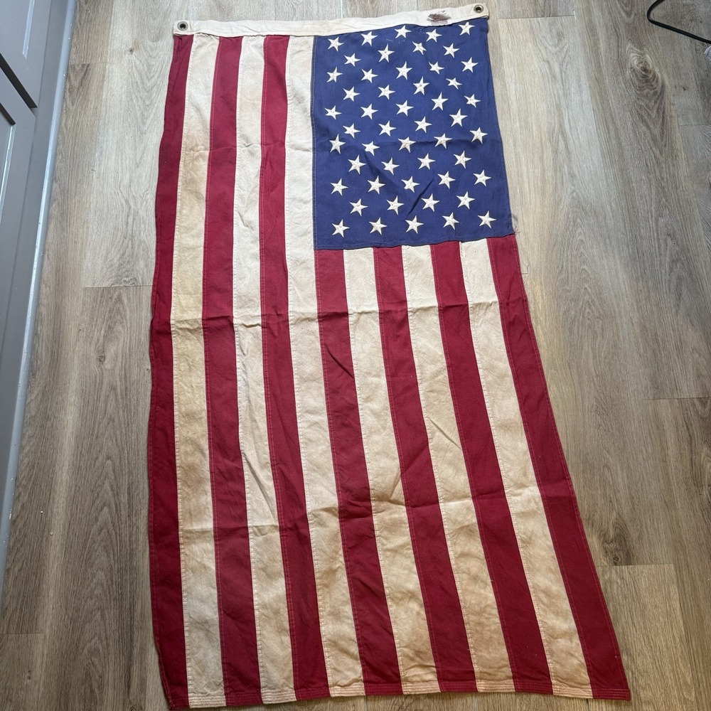 Valley Forge Flag Co. Heritage Series 50-star American Flag Antiqued Made in USA